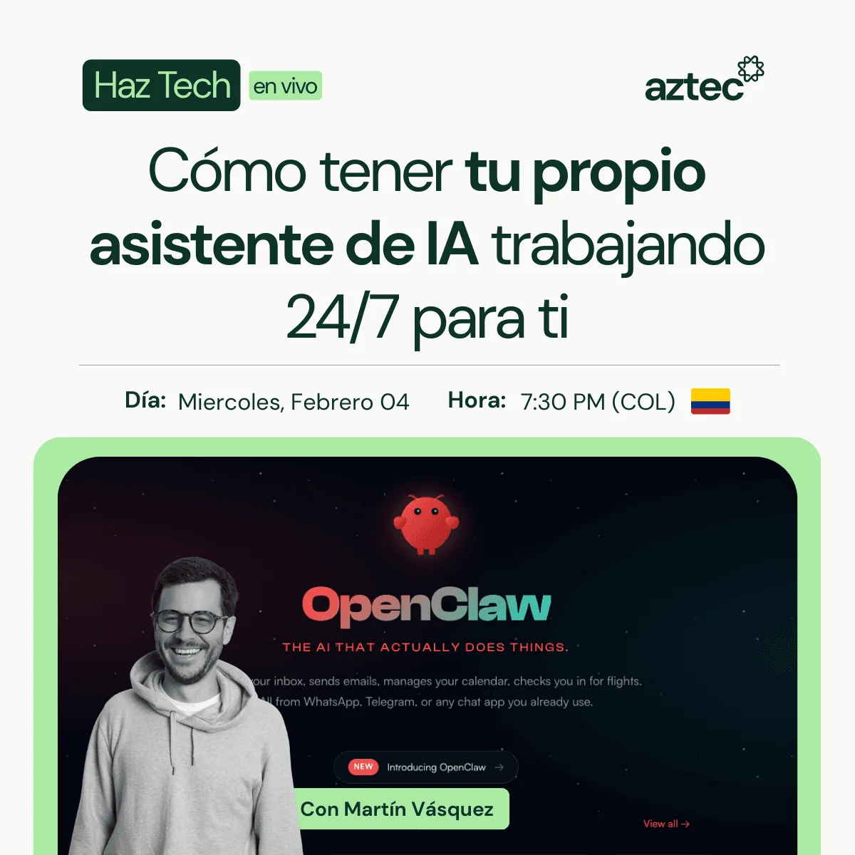 Cómo instalar tu propio asistente de IA que trabaja 24/7 para ti